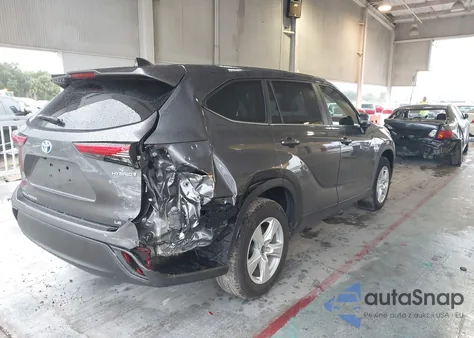 2023 Toyota Highlander Hybrid Le из США, поврежденный, VIN 5TDZARAH7PS017785